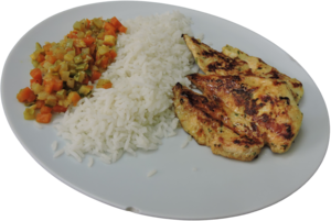 Prato - Almoço filé de frango